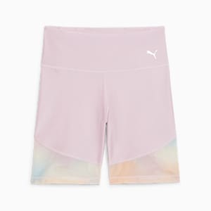 SUMMER DAZE 7" Women's Biker Shorts, Grape Mist, extralarge